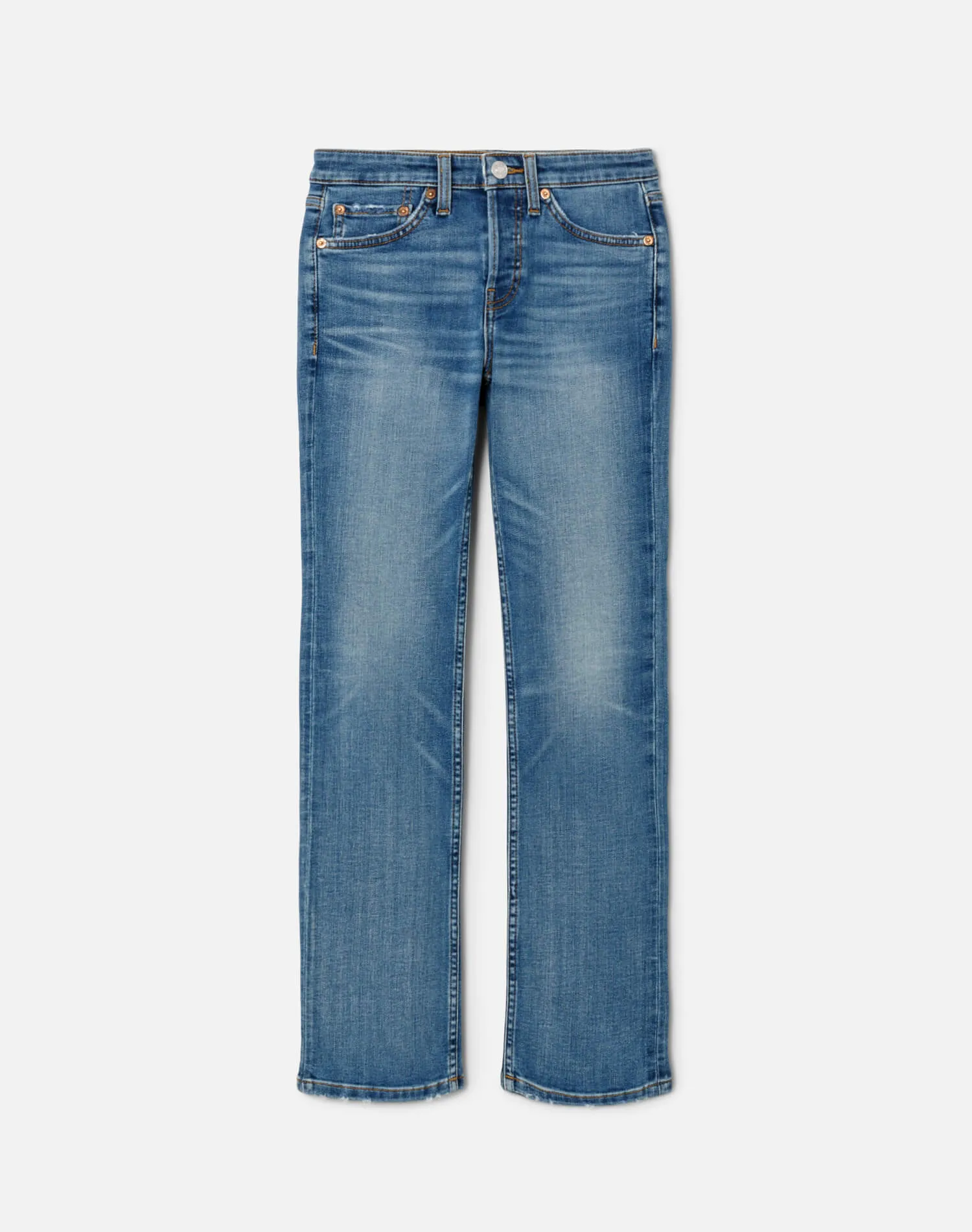 Comfort Stretch Slim Straight Crop - Blasted sold by Re/Done product image thumbnail 5