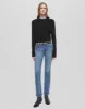Comfort Stretch Slim Straight Crop - Blasted sold by Re/Done