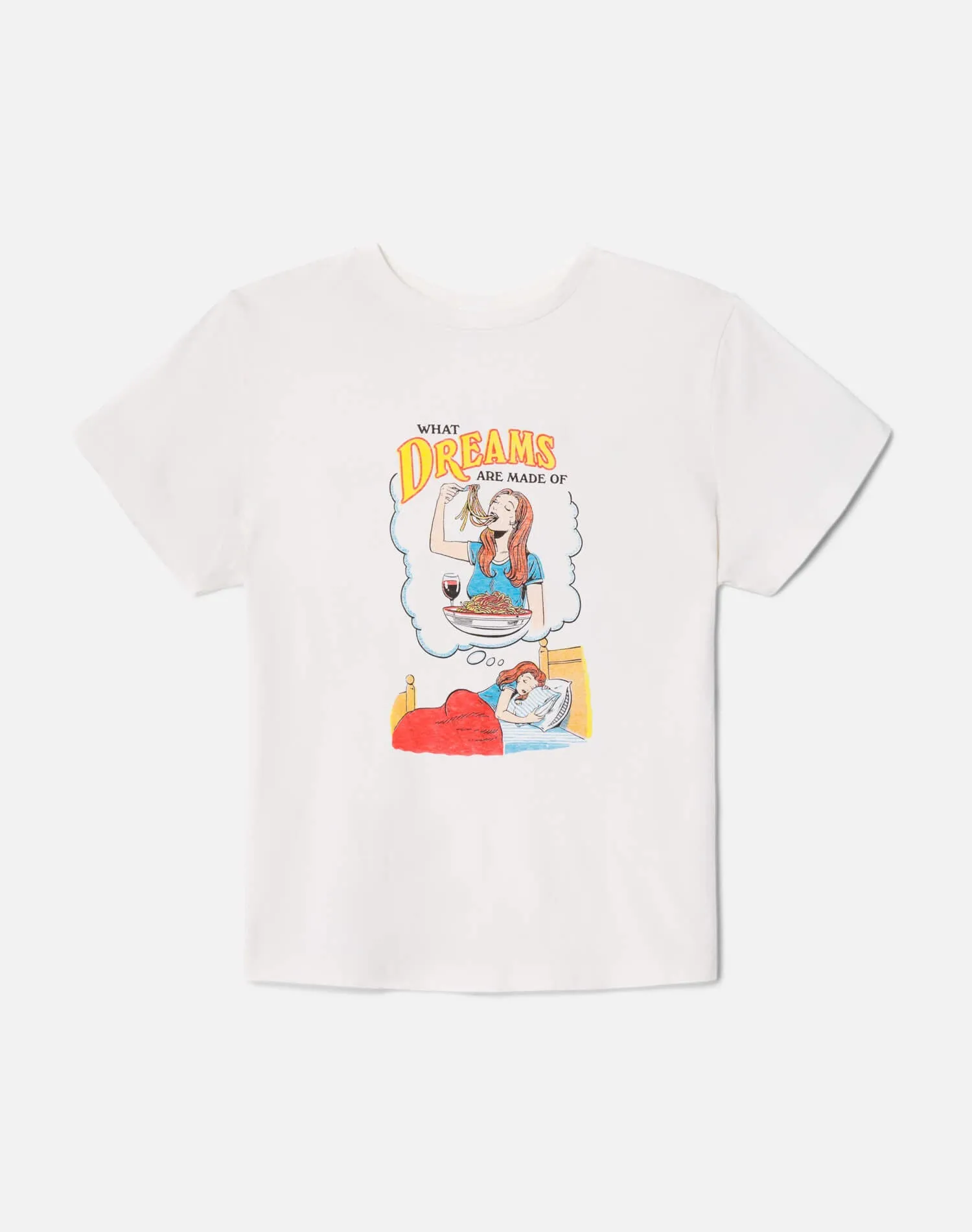 Classic "Dreams" Tee - Vintage White sold by Re/Done product image thumbnail 4