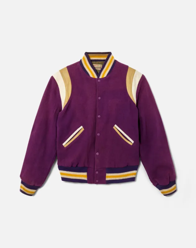 60s Wool Varsity Jacket- #15 made by Re/Done