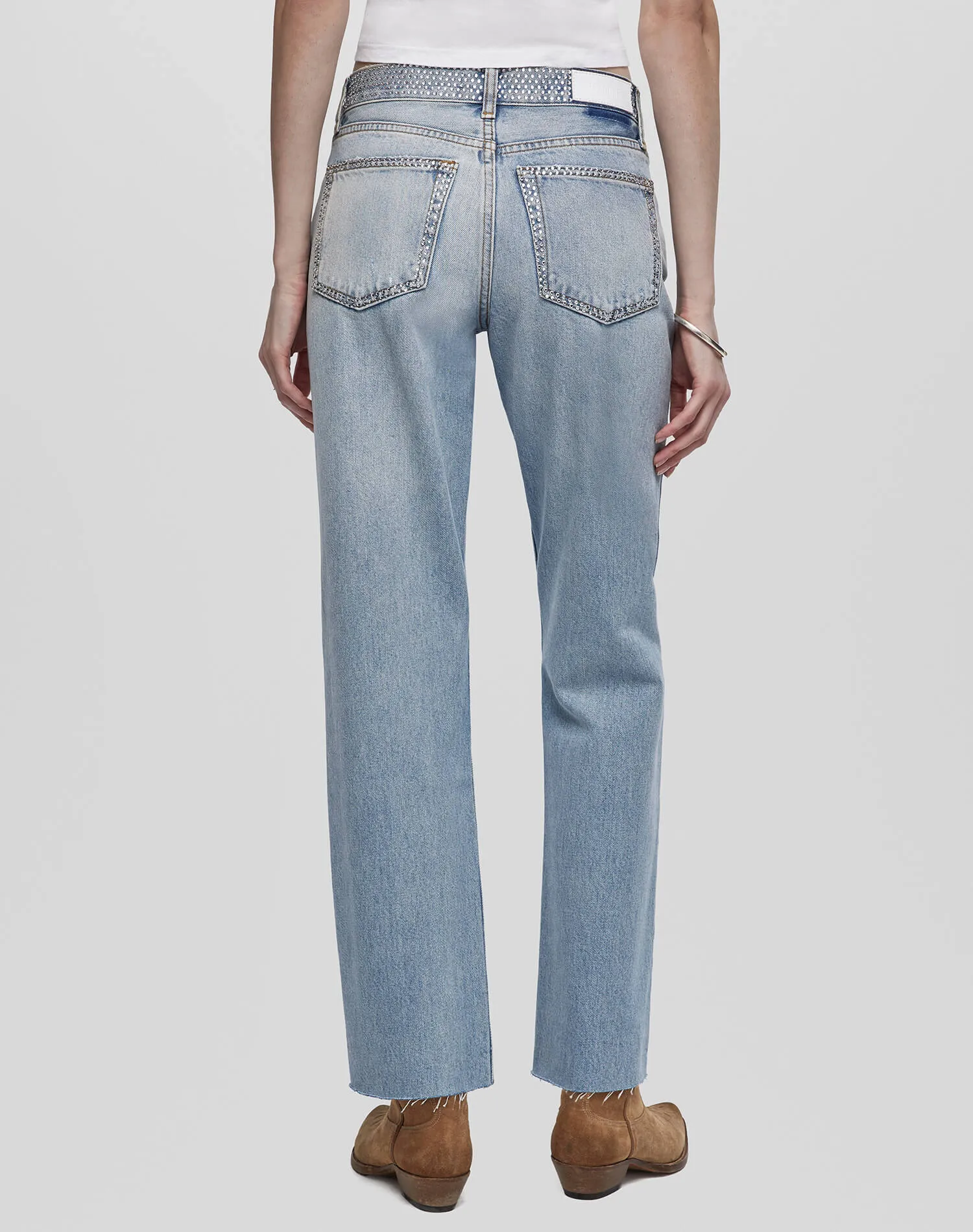 Easy Straight Crop - Diamond Tide sold by Re/Done product image thumbnail 4