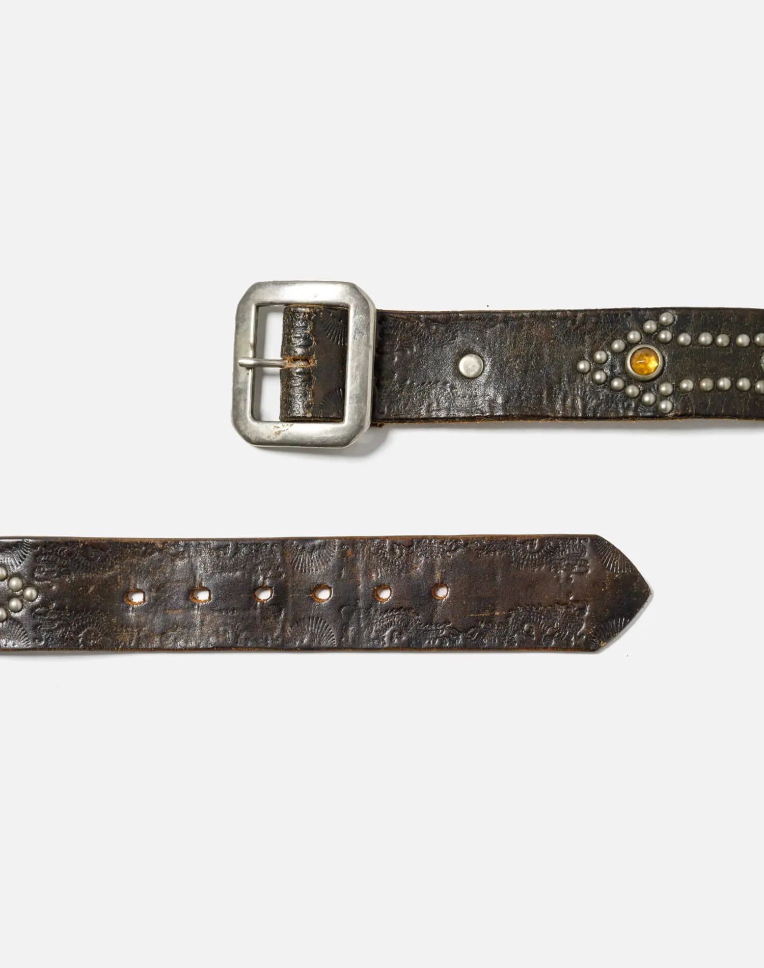 Upcycled Custom Belt - Brown sold by Re/Done product image thumbnail 2