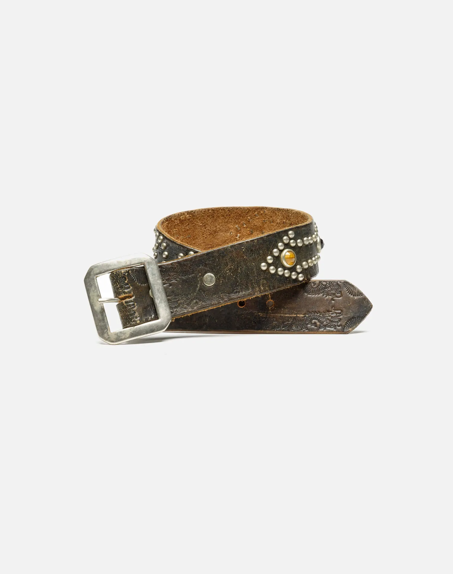 Upcycled Custom Belt - Brown sold by Re/Done product image thumbnail 5