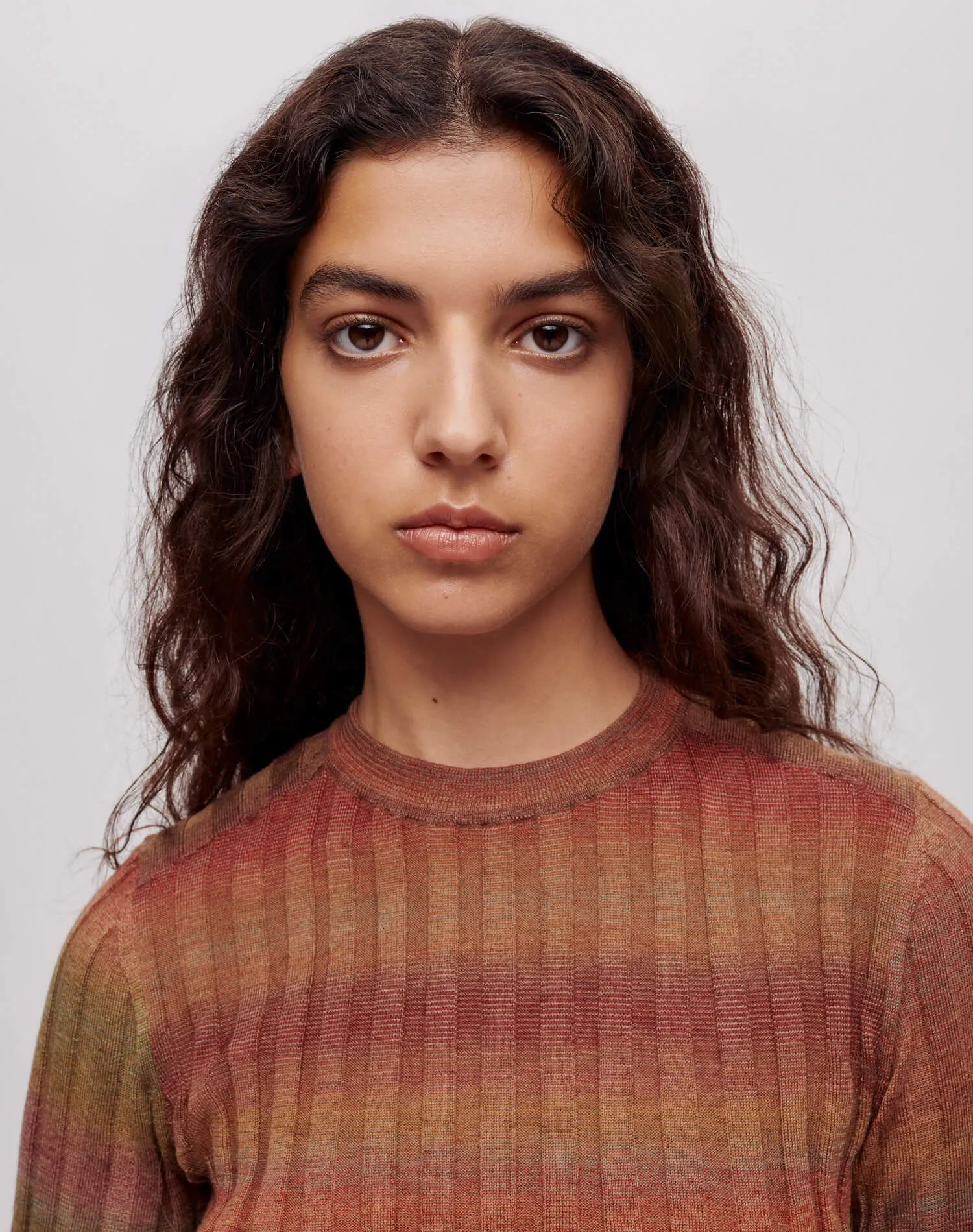 Poor Boy Rib Slim Pullover - Bayleaf Combo sold by Re/Done product image thumbnail 3