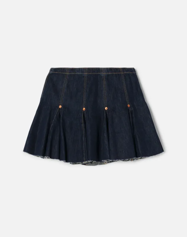 Flounce Skirt - Tinty Rinse made by Re/Done
