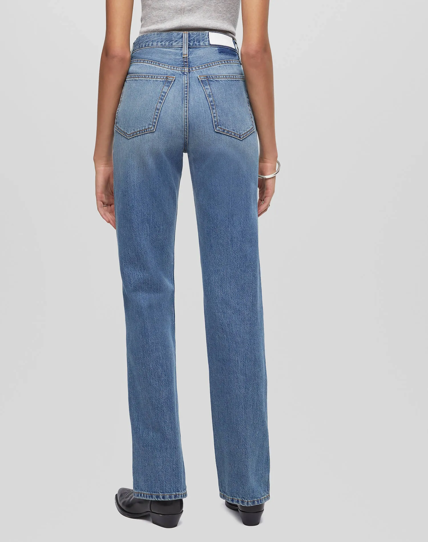 90s High Rise Loose - Mid Fade sold by Re/Done product image thumbnail 4