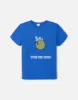 Classic "Snoopy Moon" Tee - Lapis sold by Re/Done