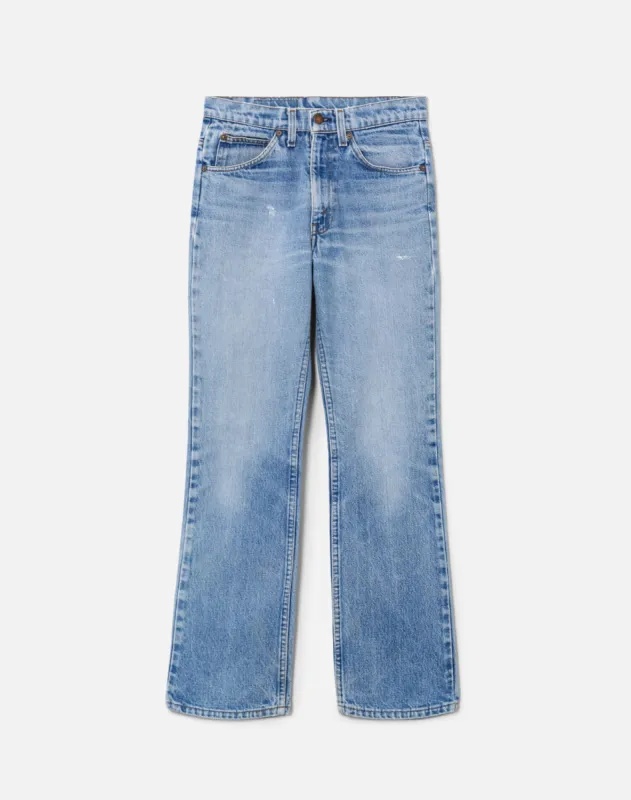 80's Orange Tab Levi's 517 -#38 sold by Re/Done