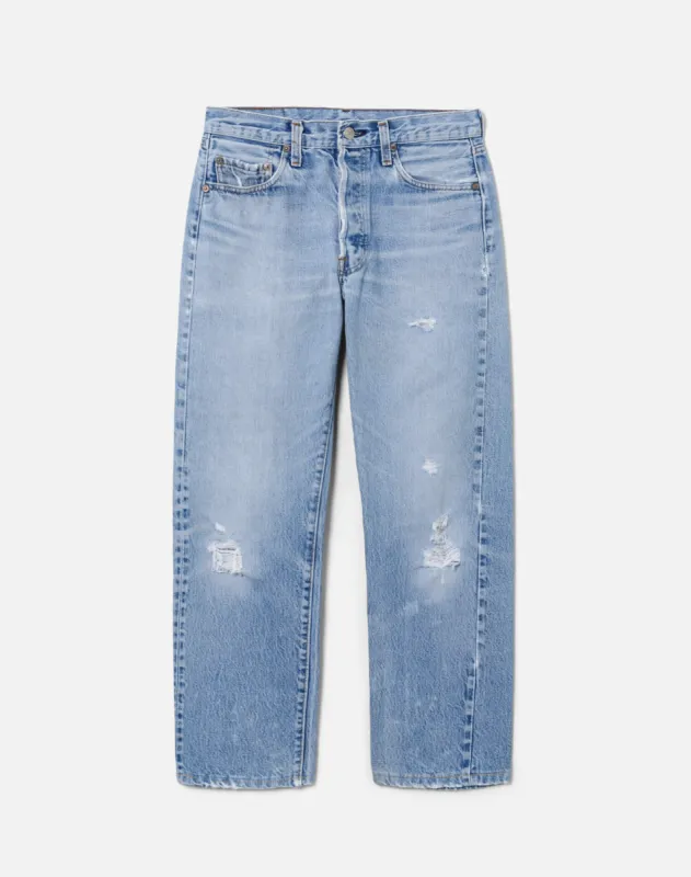 80s Ripped Selvedge Levi's 501 -#3 sold by Re/Done