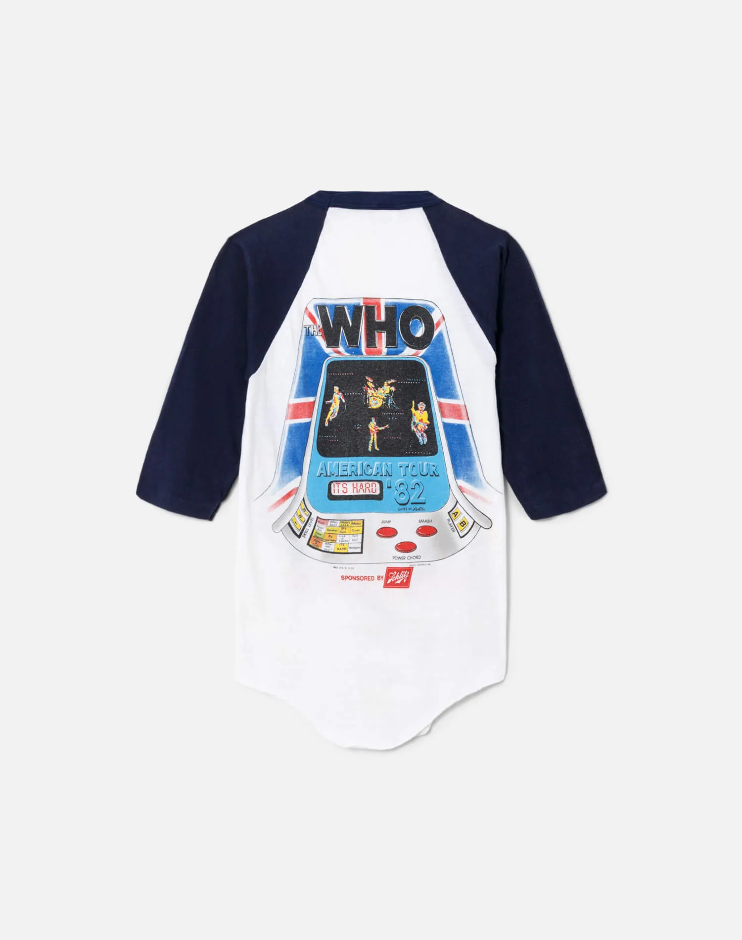 1982 The Who Baseball Tee sold by Re/Done product image thumbnail 2