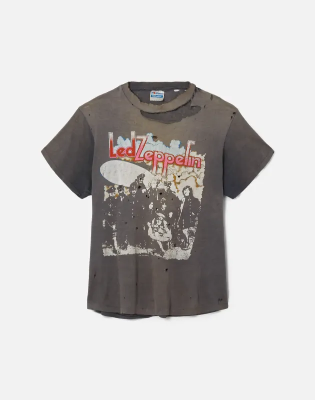 1986 Thrashed Led Zeppelin Tee sold by Re/Done