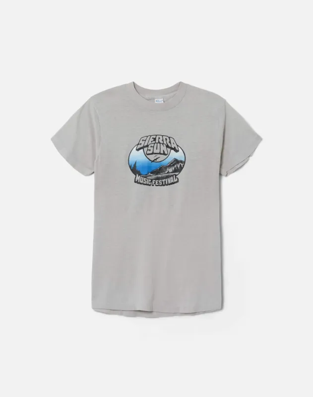 1983 Sierra Sun Music Festival Tee sold by Re/Done