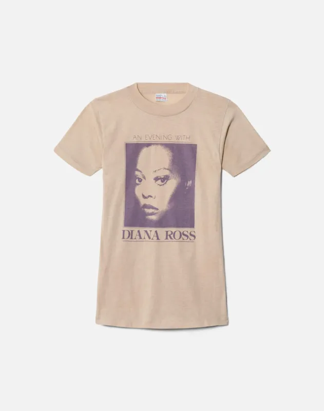 70s Diana Ross Tee sold by Re/Done