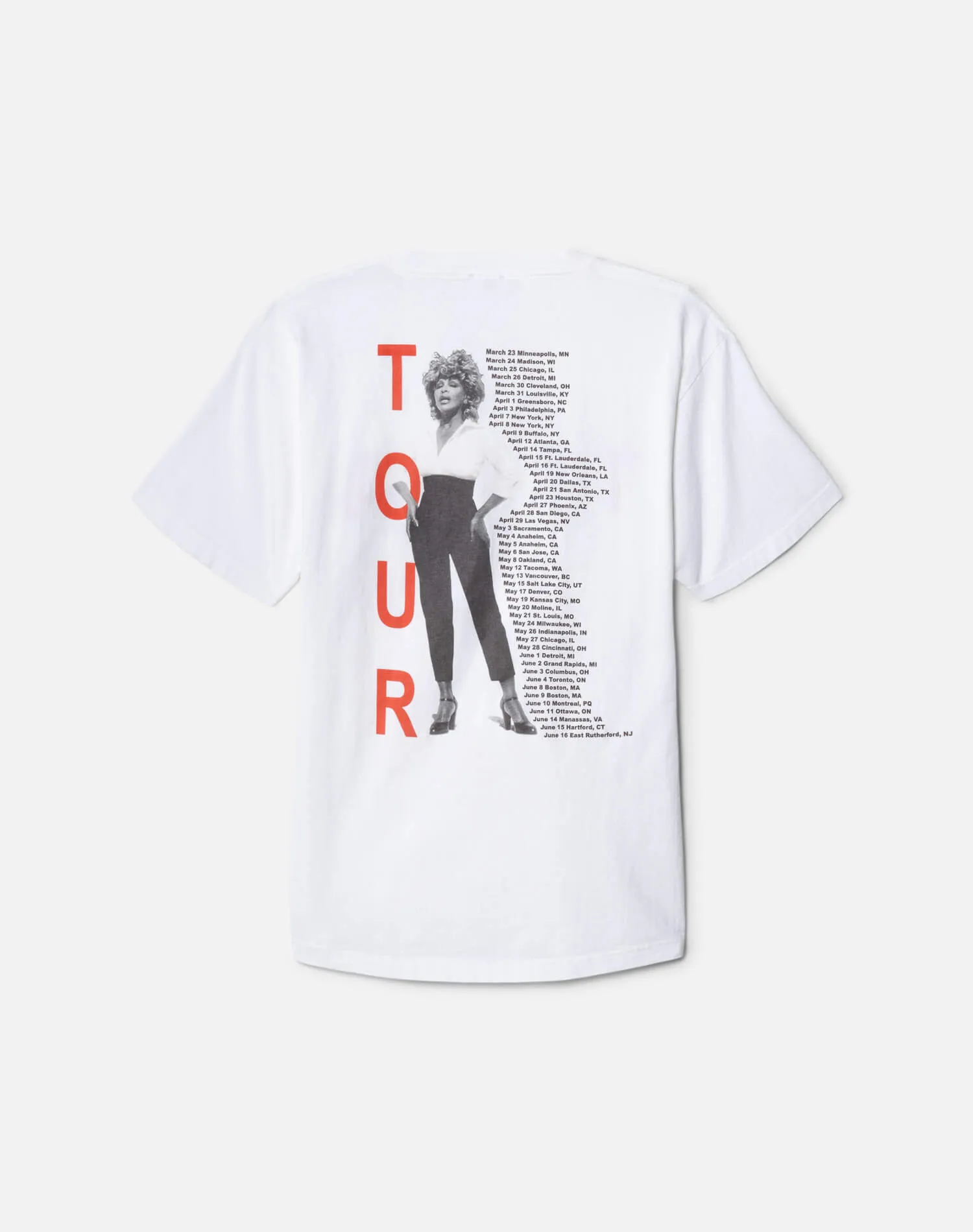 90s Tina Turner Tee sold by Re/Done product image thumbnail 2
