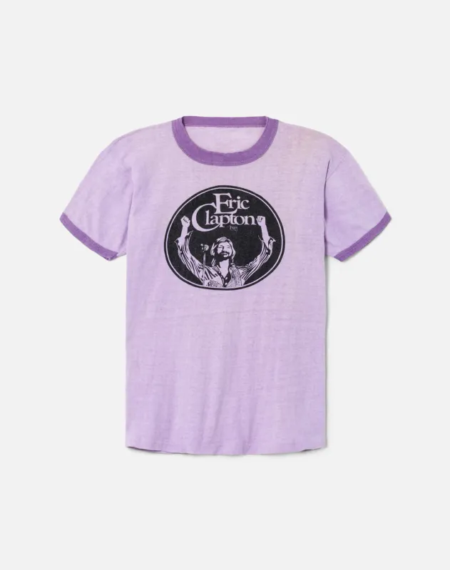 1975 Eric Clapton Ringer Tee sold by Re/Done