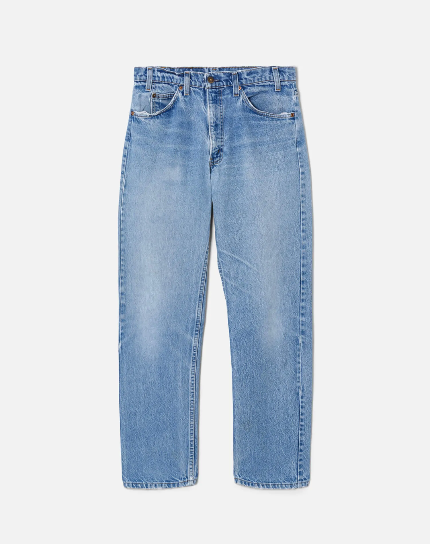 80s Orange Tab Levi's 505 - #29 sold by Re/Done