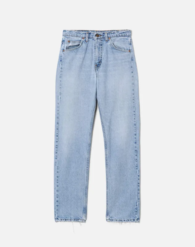 80s Orange Tab Levi's 505 sold by Re/Done