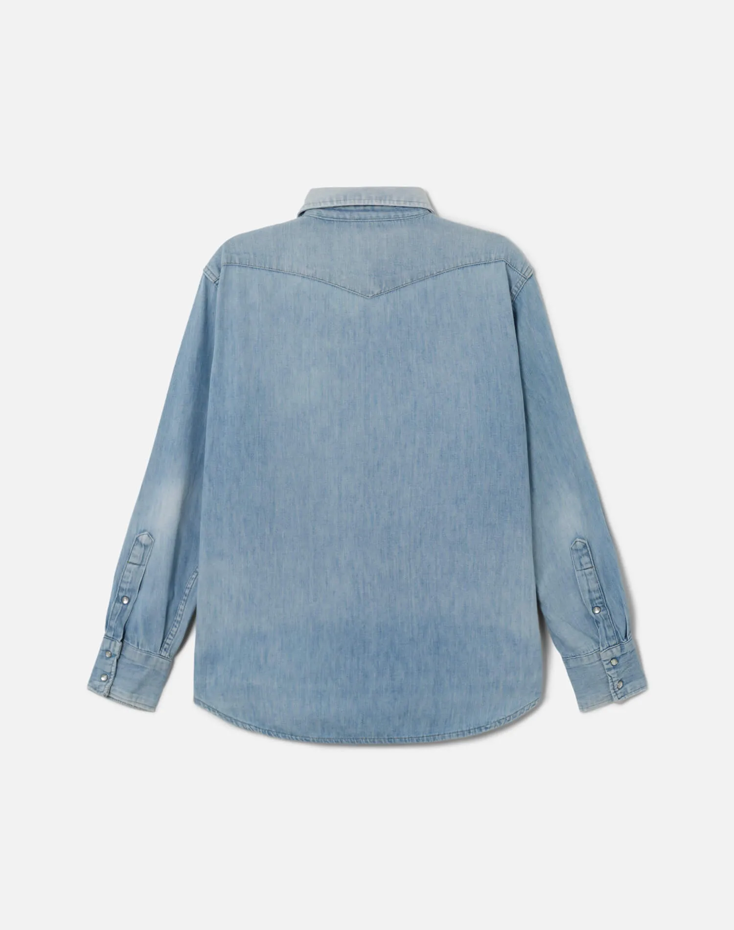 70s Big Mac Pearl Snap Denim Shirt sold by Re/Done product image thumbnail 2