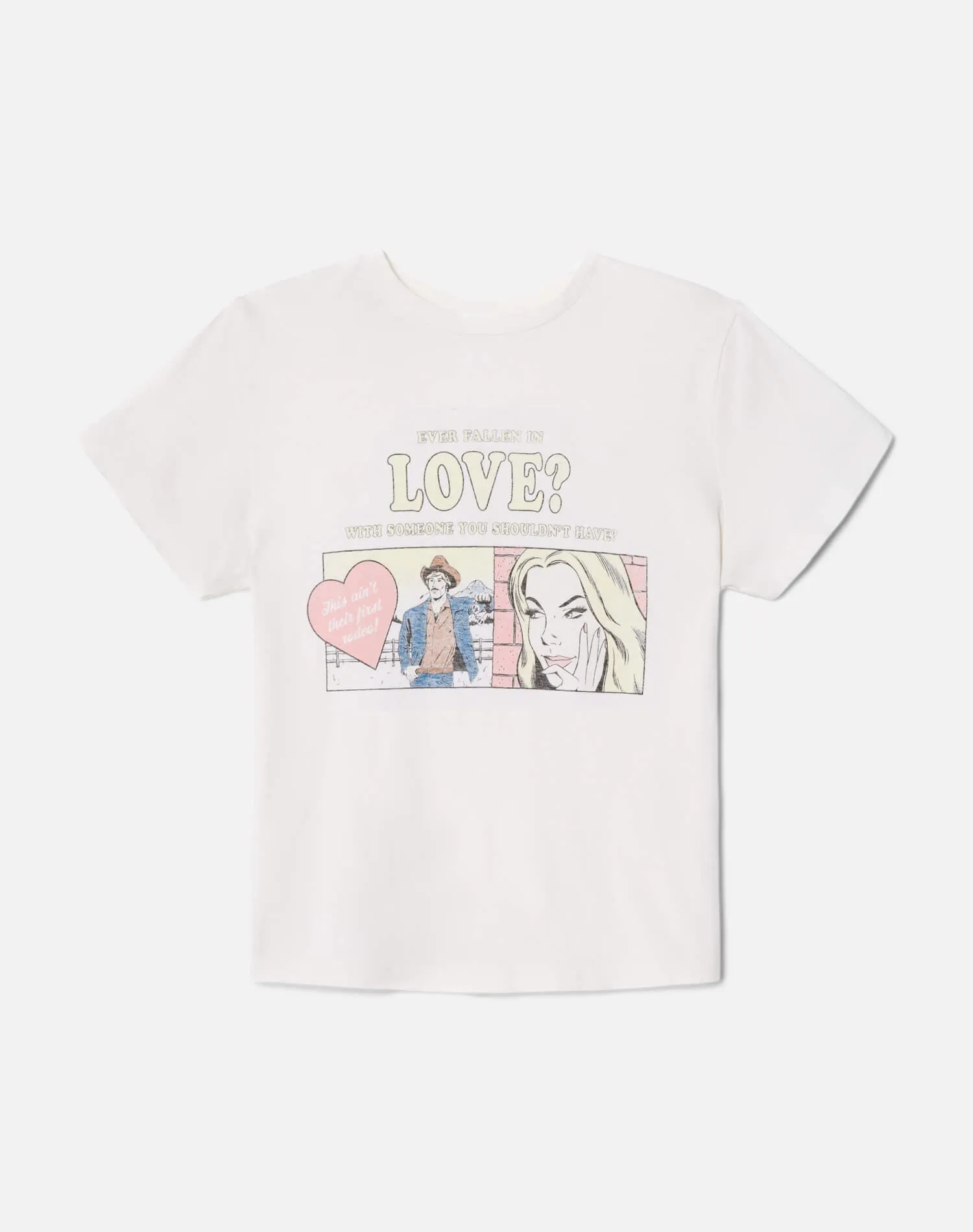 Classic "Love" Tee - Vintage White sold by Re/Done