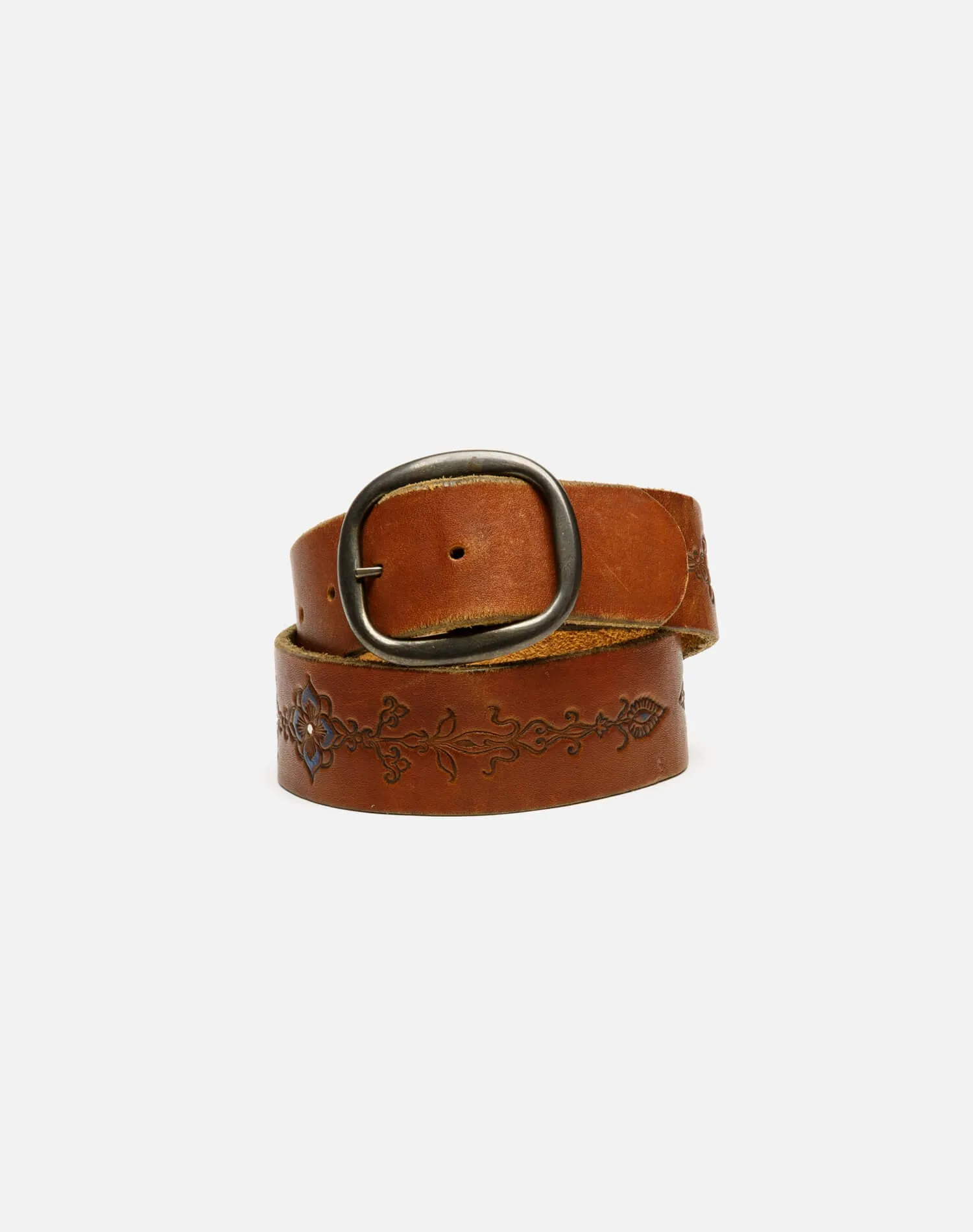 70s Embossed Painted Belt - #7 sold by Re/Done