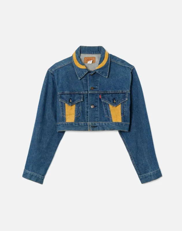 STÜSSY & LEVI'S CRISPY RINSE TRUCKER JACKET | Parallel