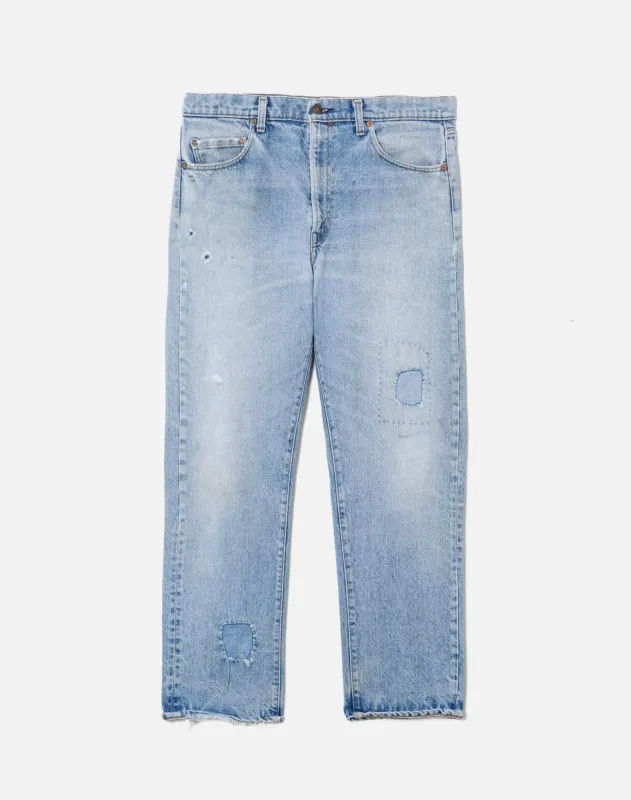 70s Patchwork Levi's 505 - #25 sold by Re/Done