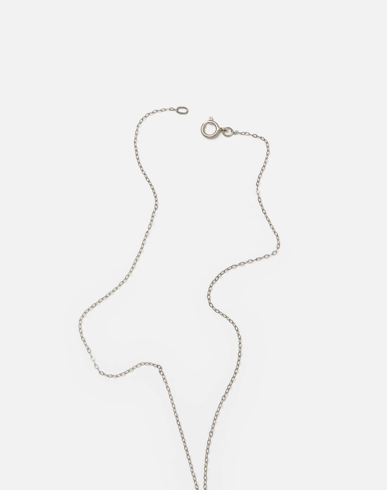 60s Sterling St Christopher Necklace sold by Re/Done product image thumbnail 4