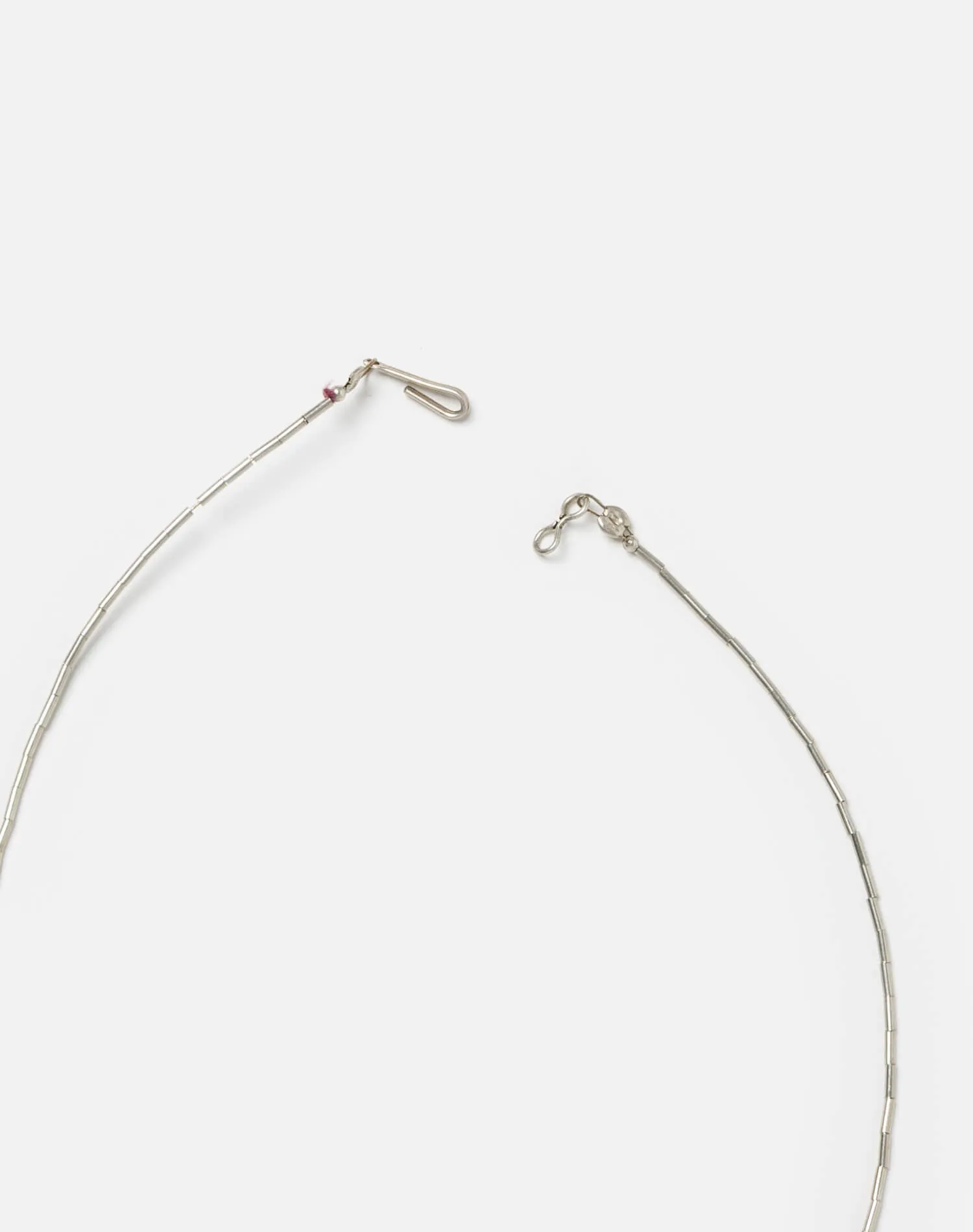 70s White and Tube Bead Necklace sold by Re/Done product image thumbnail 3