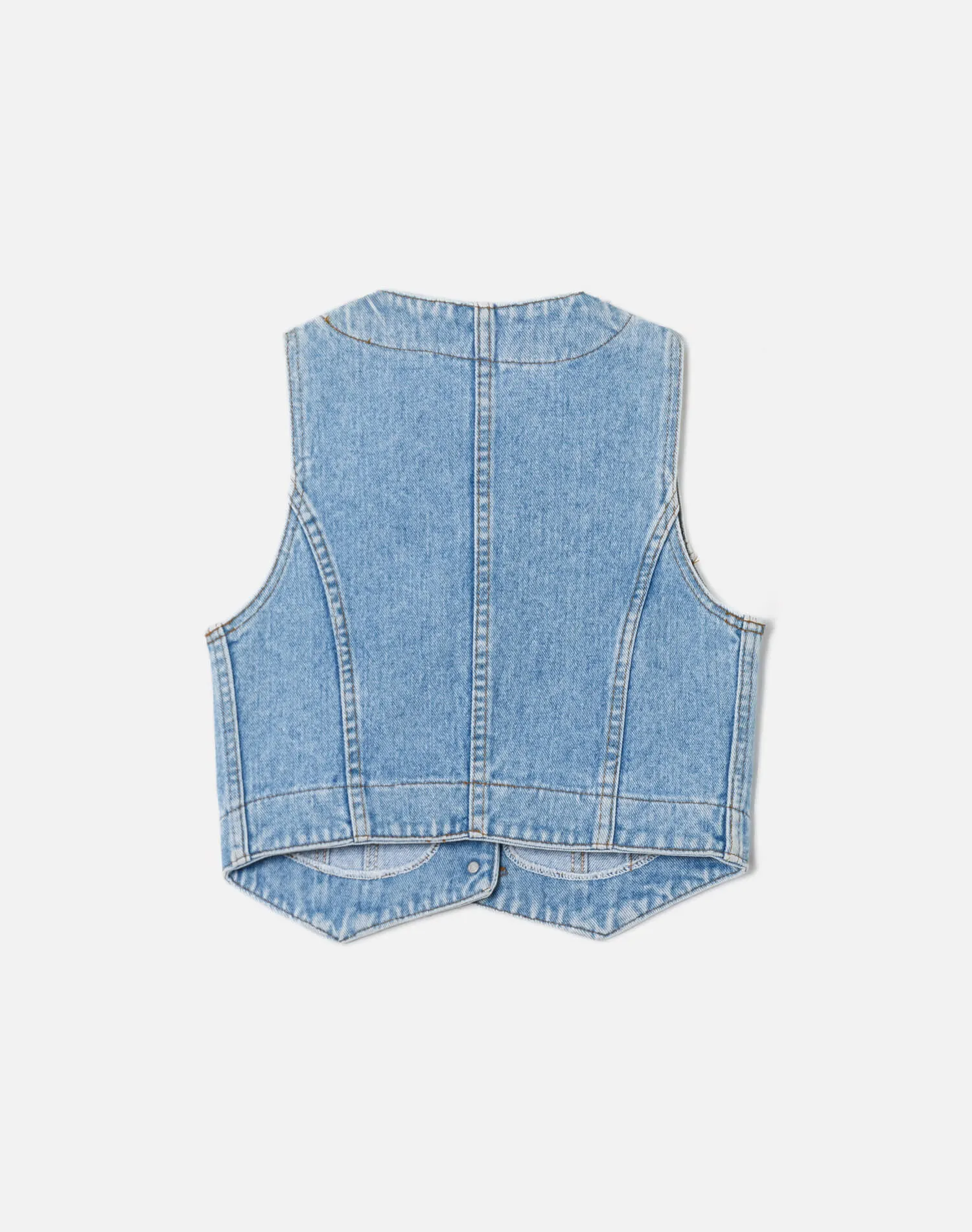 70s Denim Vest sold by Re/Done product image thumbnail 2