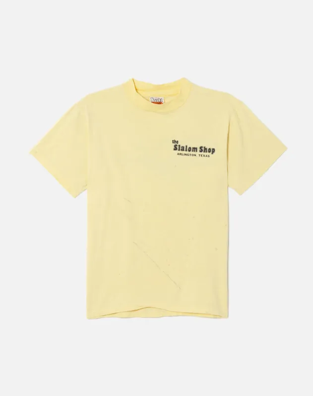 80s Hanes Slalom Shop Tee sold by Re/Done