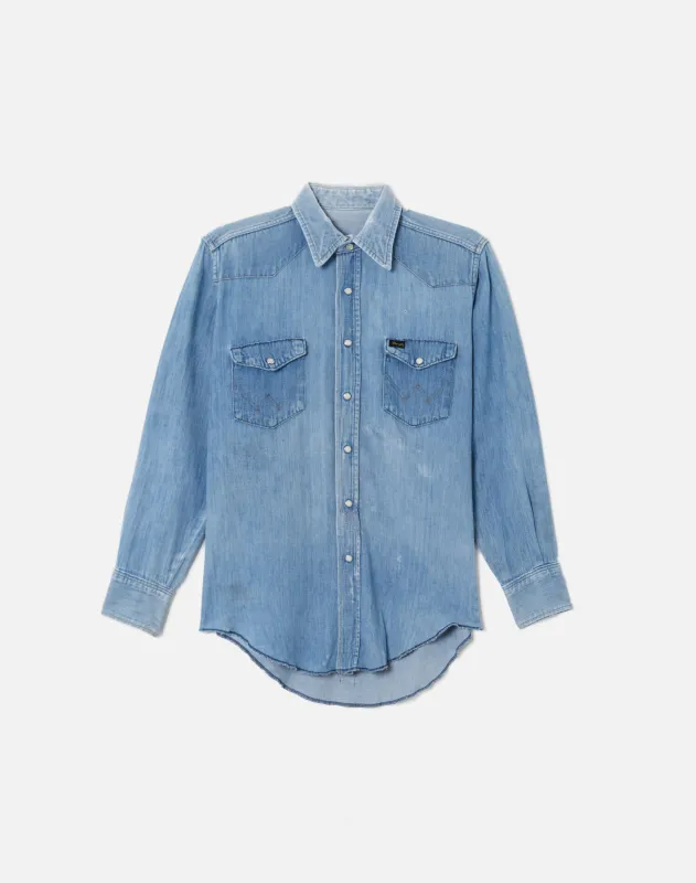 70s Pearl Snap Button Up sold by Re/Done