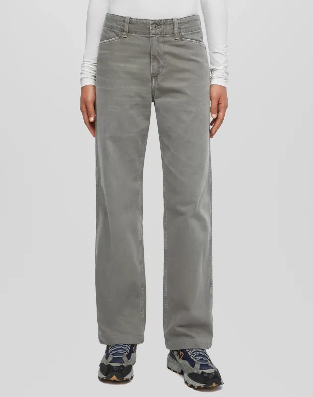 The Slacker Pant - Washed Herbe sold by Re/Done
