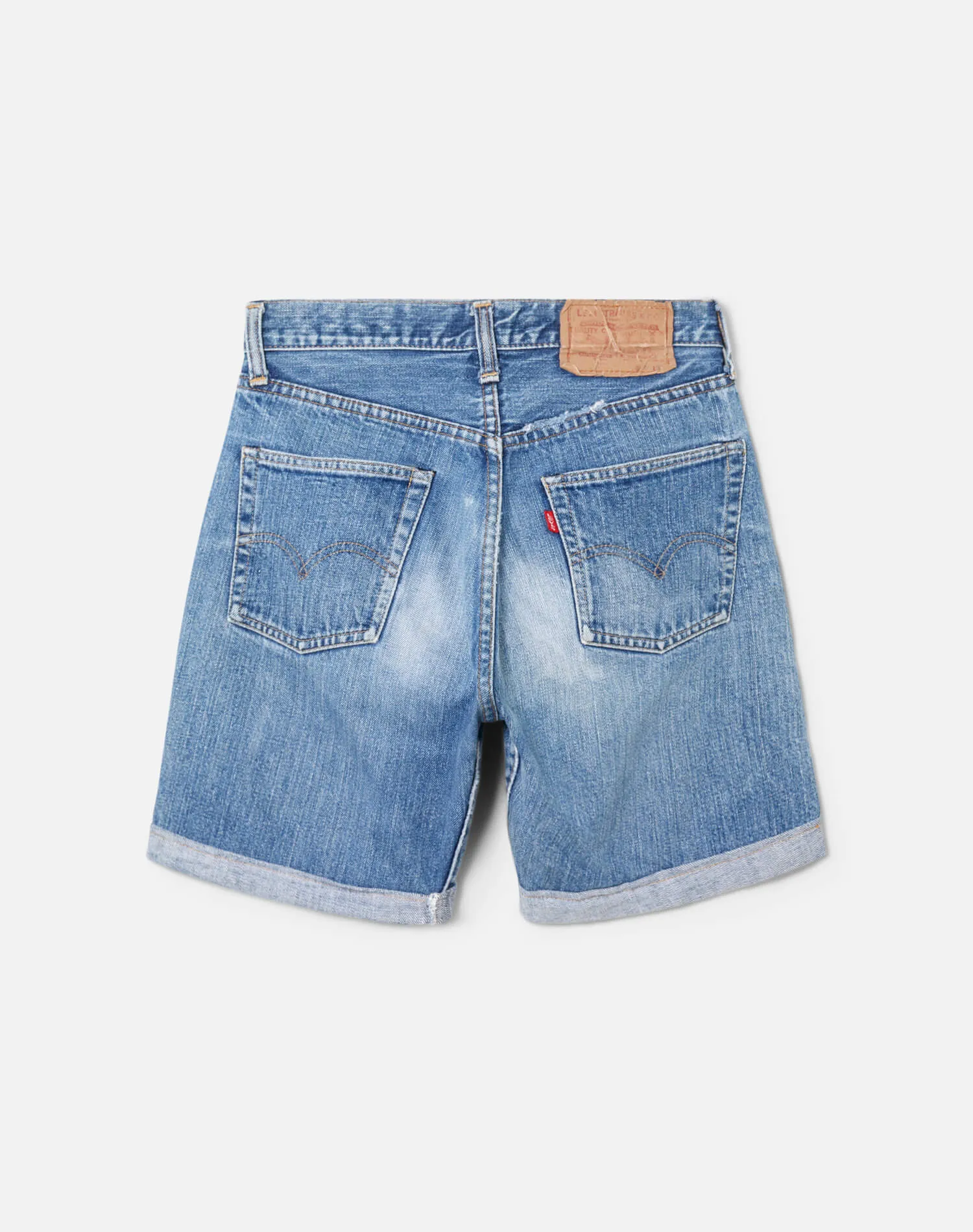 70s Single Stitch Selvedge Bar Tack Levi's 501Shorts -#22 sold by Re/Done product image thumbnail 2