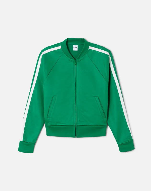Sunland Track Jacket - Verde sold by Re/Done