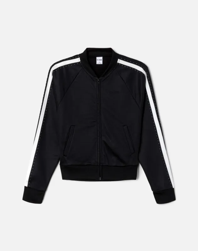 Sunland Track Jacket - Black made by Re/Done