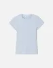 Hanes Varigated 60s Slim Tee - Light Blue sold by Re/Done