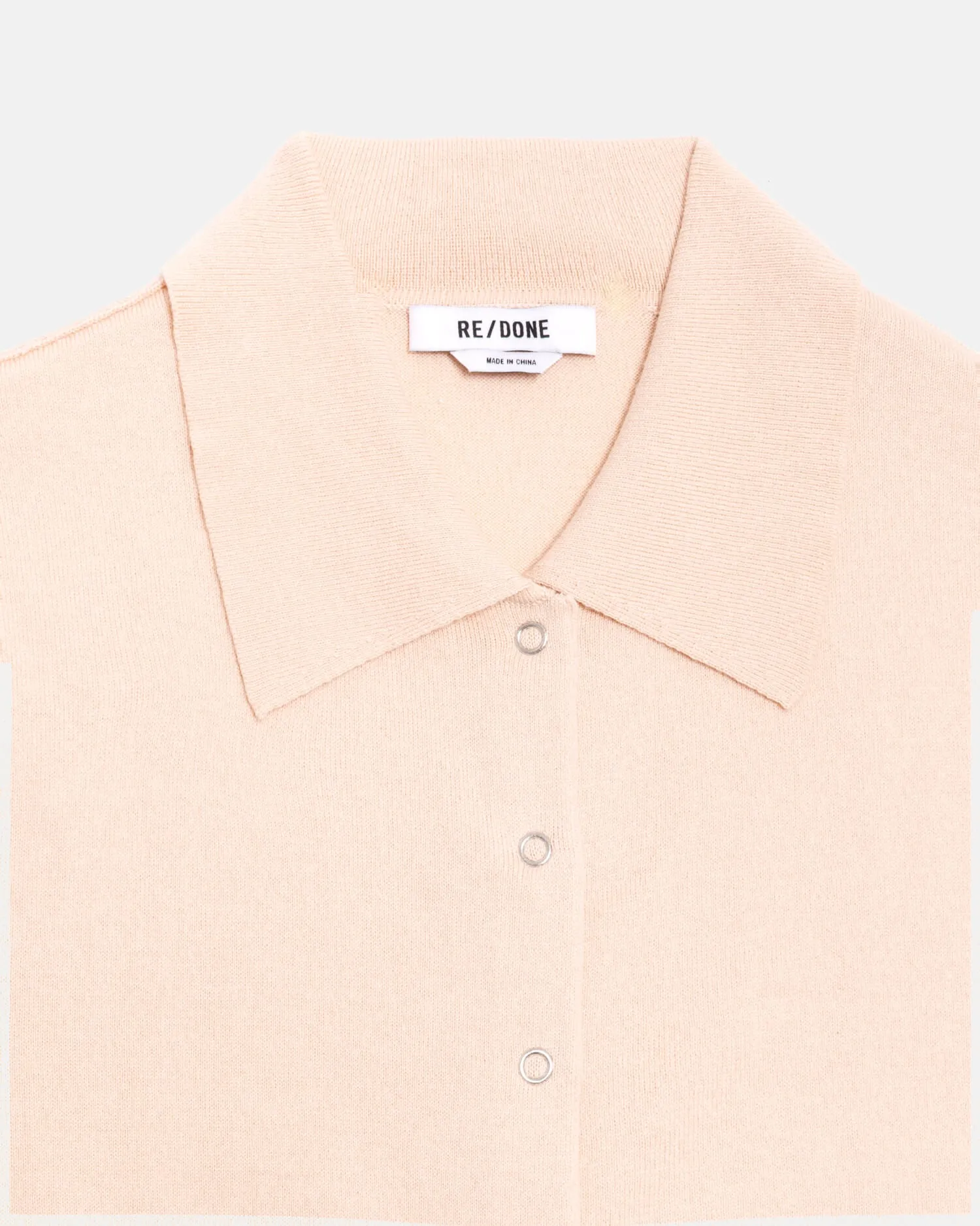 The Conway Polo - Light Pink sold by Re/Done product image thumbnail 4