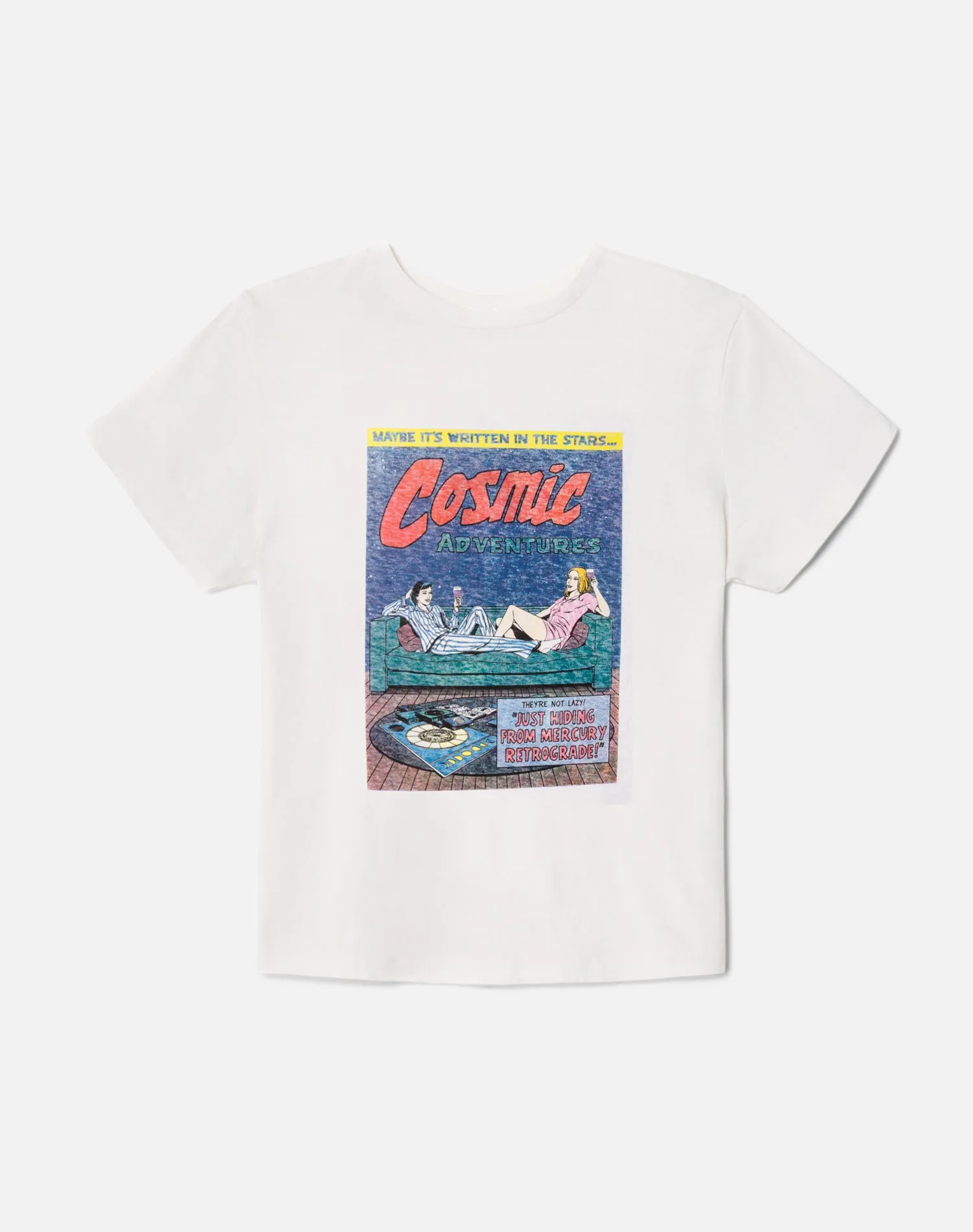 Classic "Retrograde" Tee - Vintage White sold by Re/Done