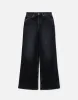 Comfort Stretch High Rise Wide Leg - Washed Noir sold by Re/Done
