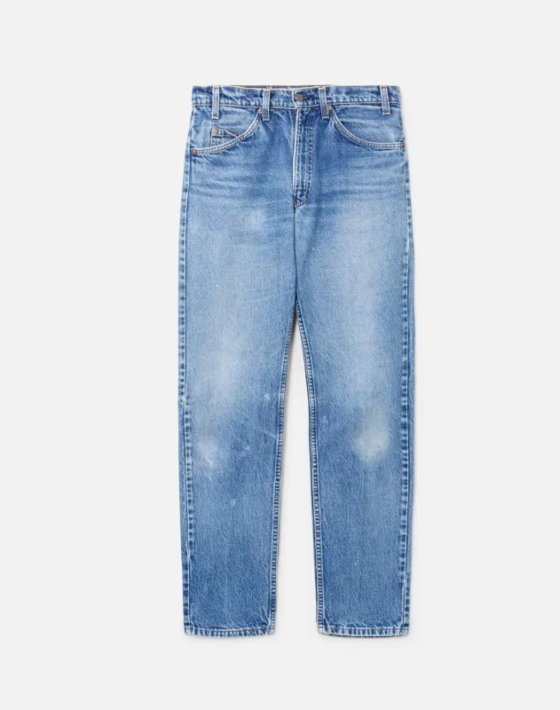 80s Orange Tab Levi's 505 -#17 sold by Re/Done