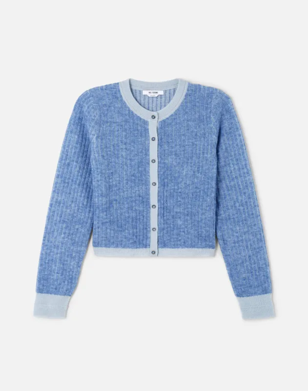 The Emmylou Cardi - Kings Blue sold by Re/Done