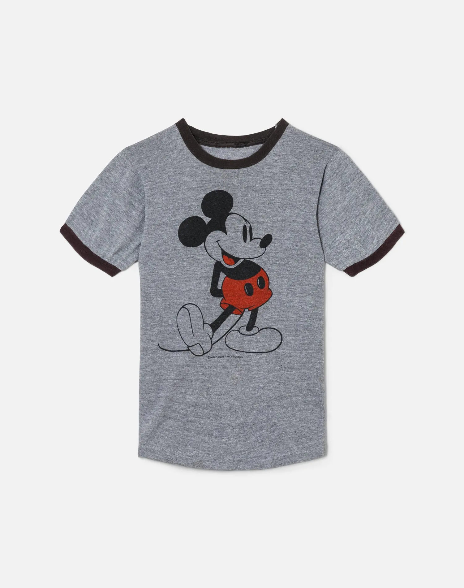 70s Mickey Mouse Ringer Tee -#29 sold by Re/Done