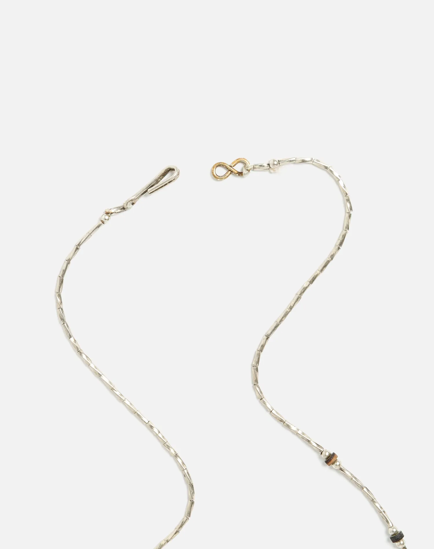 70s Sterling Liquid Silver Shell Choker -#11 sold by Re/Done product image thumbnail 3
