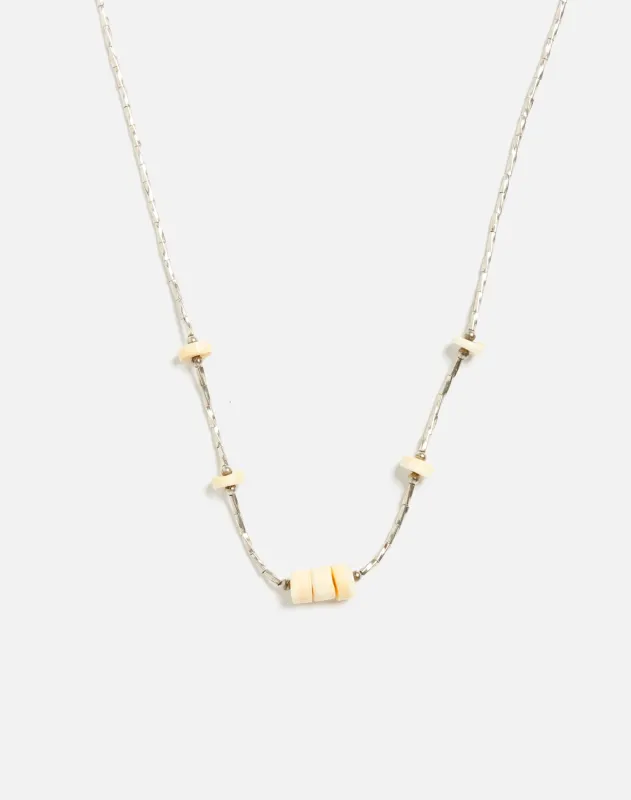 70s Shell Bead Necklace -#10 sold by Re/Done