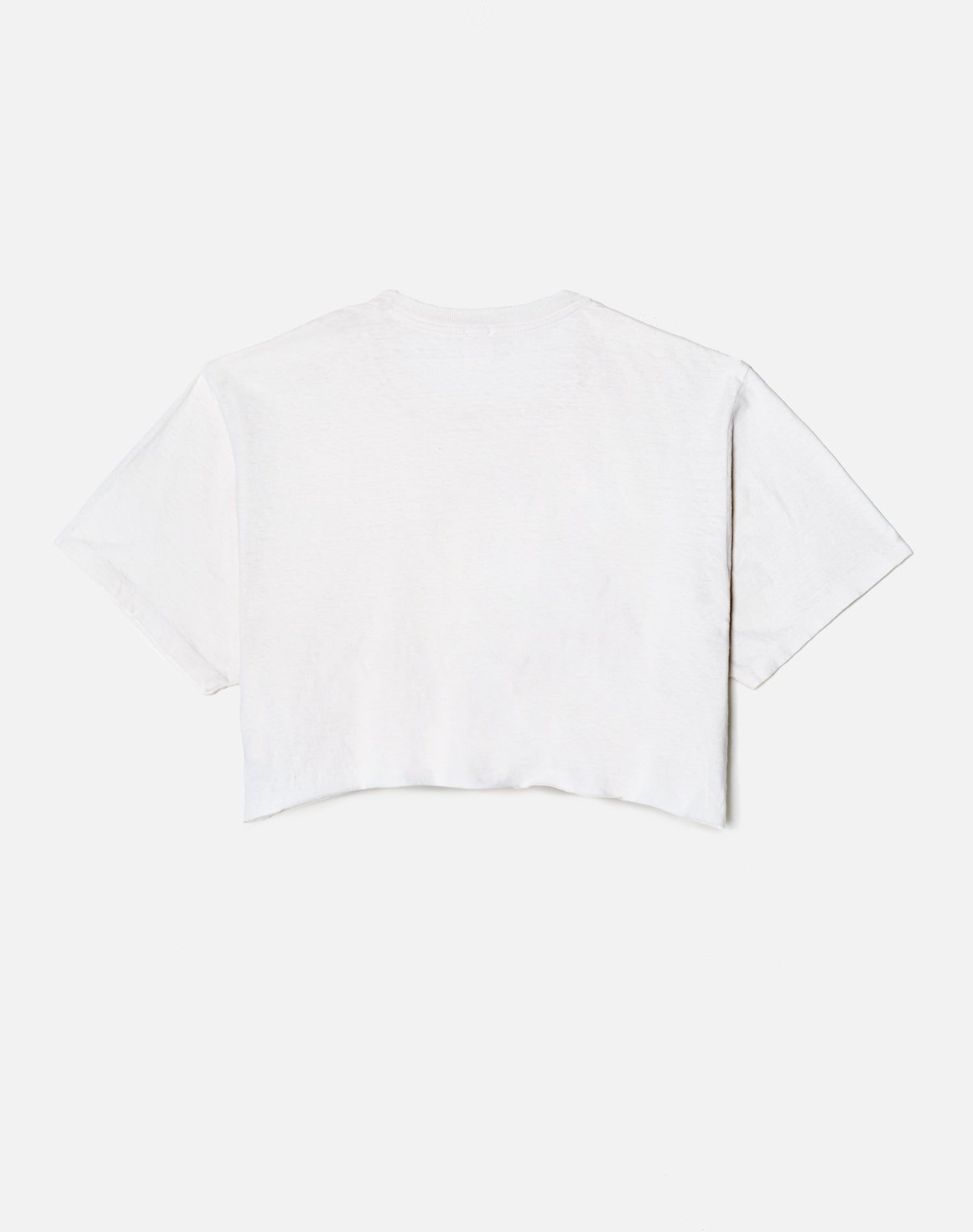 Cropped Loose Tee - White sold by Re/Done product image thumbnail 2
