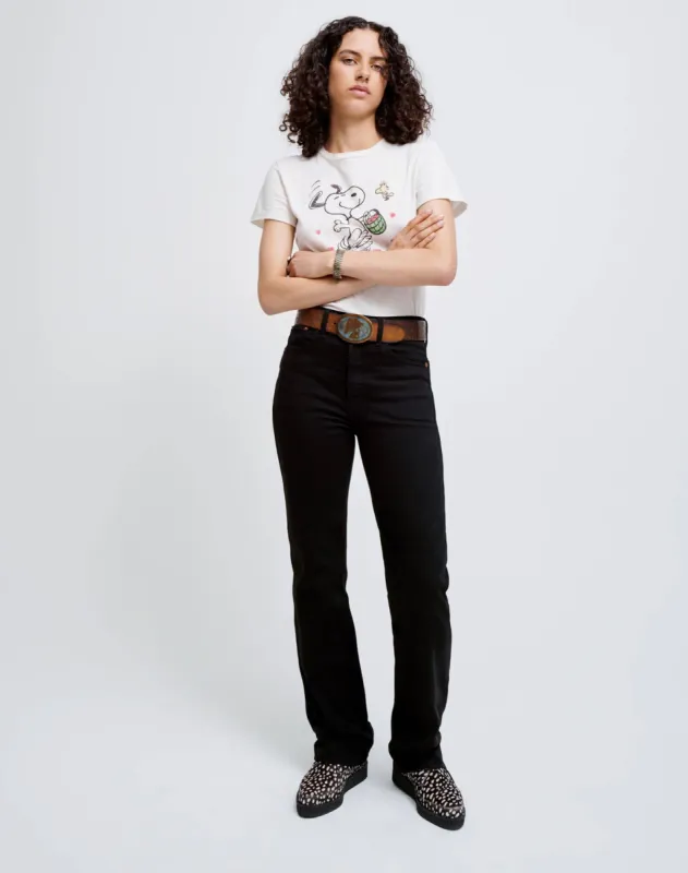 Comfort Stretch High Rise Loose - Black sold by Re/Done