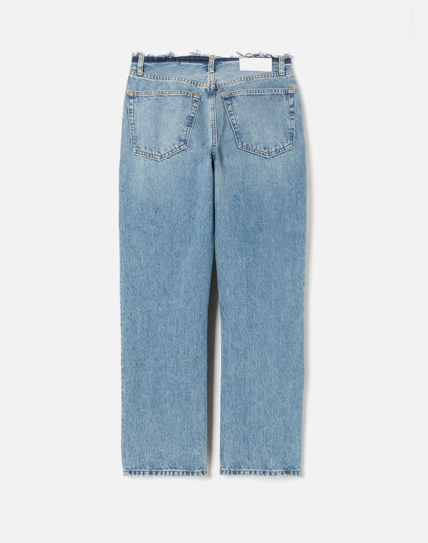 Raw Waist Low Slung - Cool Medium Blue sold by Re/Done product image thumbnail 2