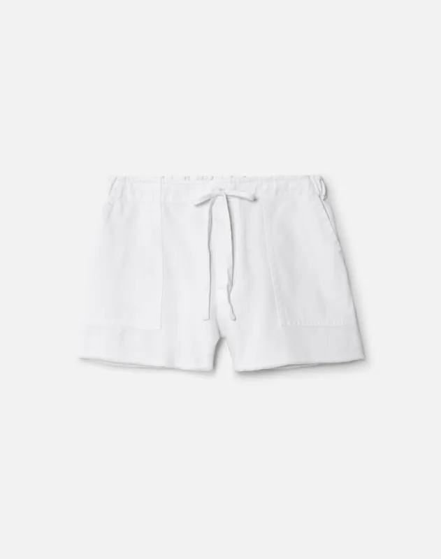Beach Short - Vintage White sold by Re/Done