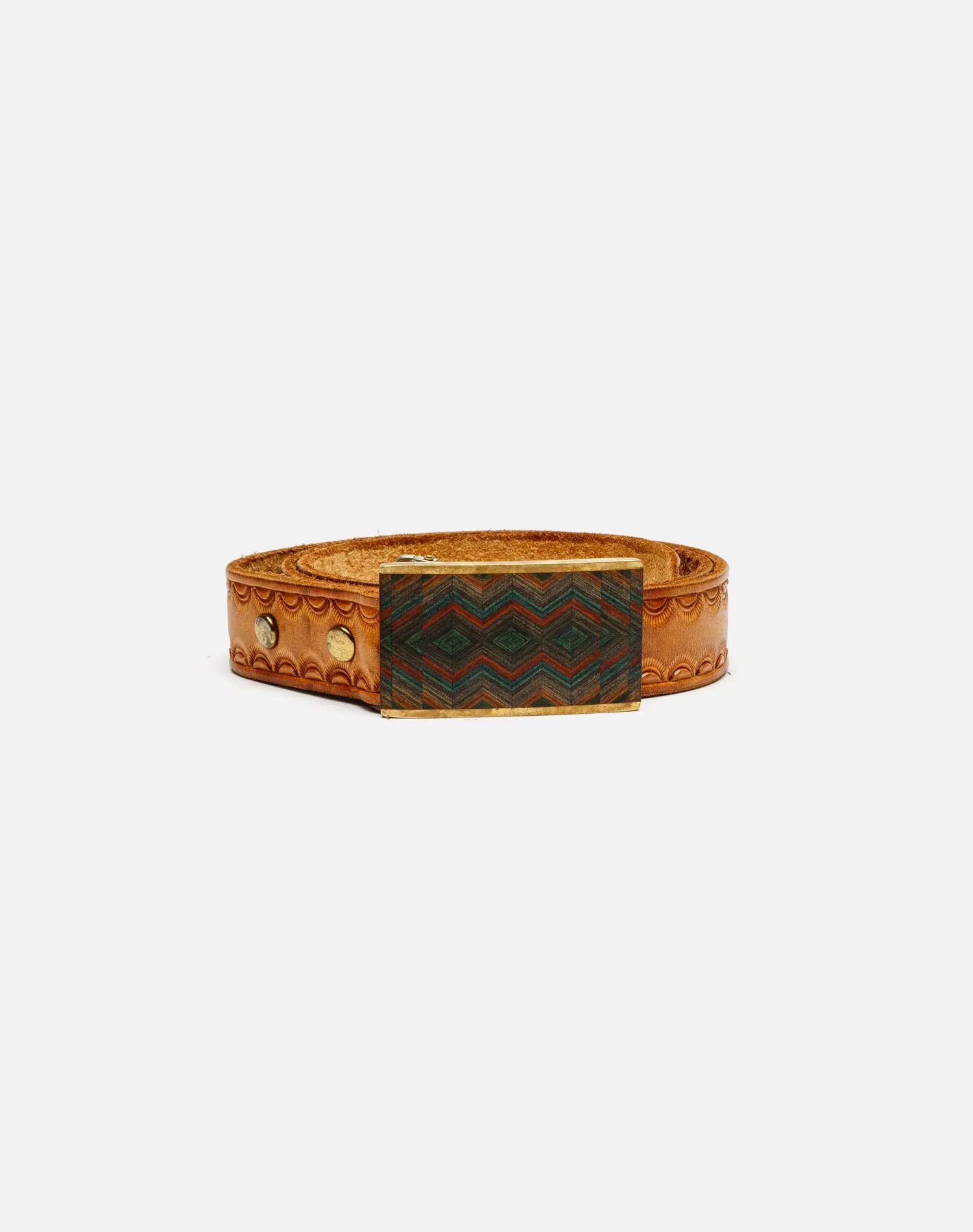 70s Inlaid Belt sold by Re/Done