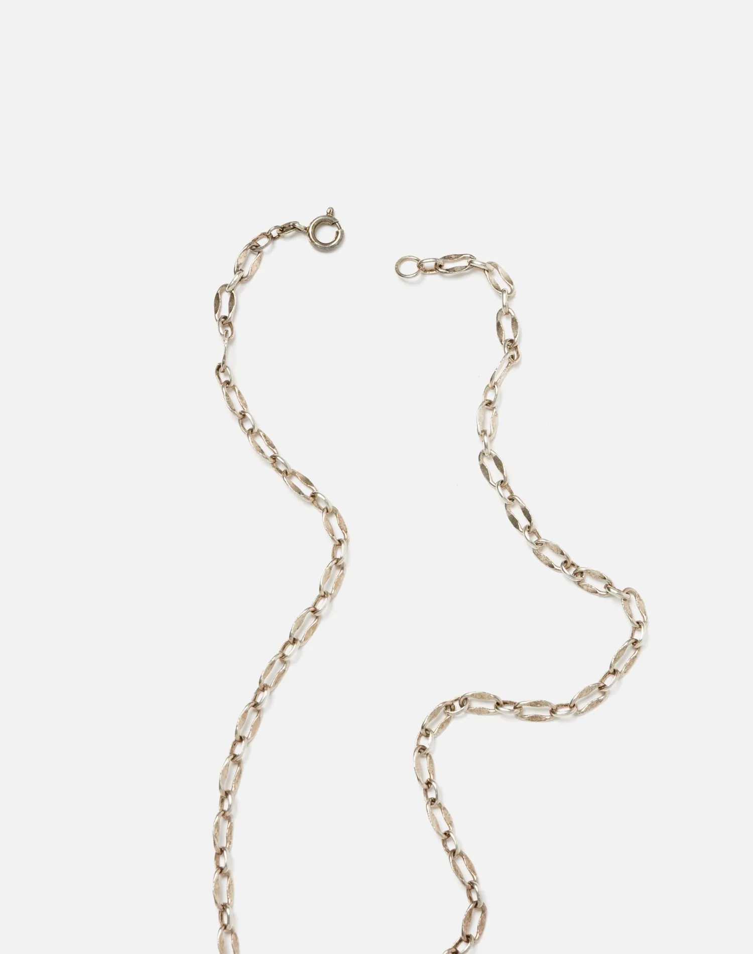 40s Sterling Guilloche Locket Necklace sold by Re/Done product image thumbnail 3